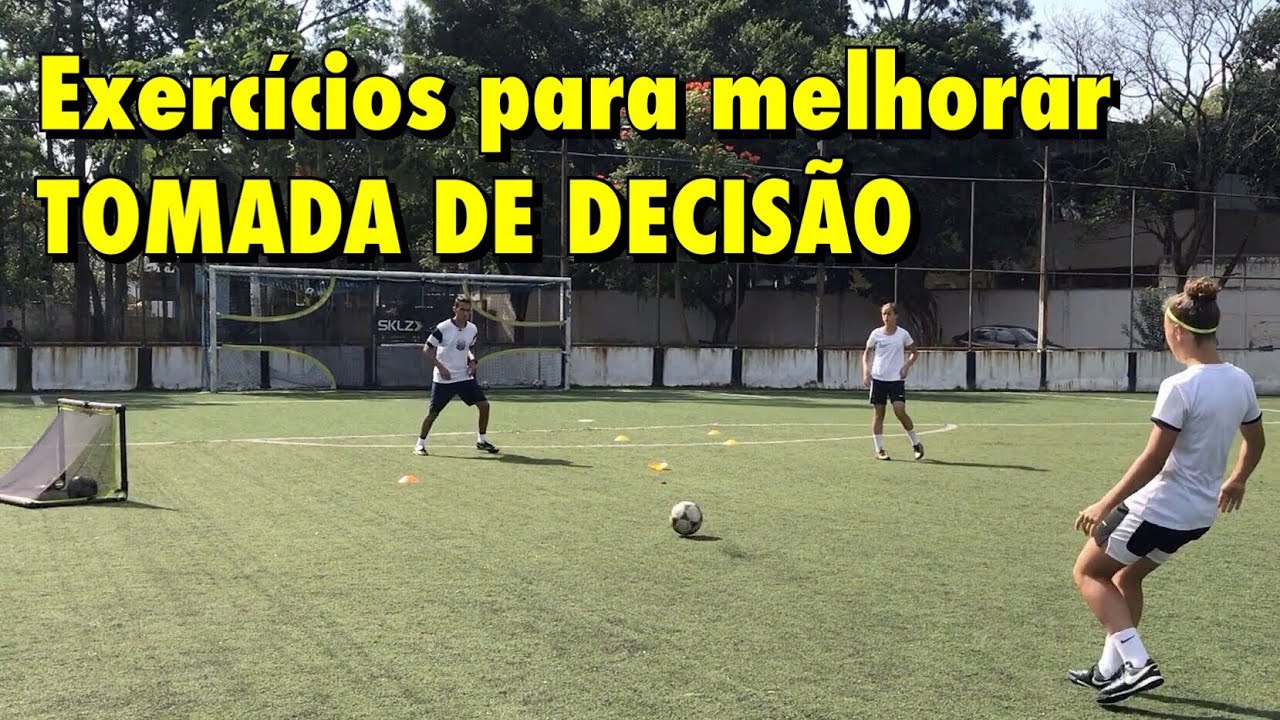 Exercícios para melhorar TOMADA DE DECISÃO - Treino de Futebol