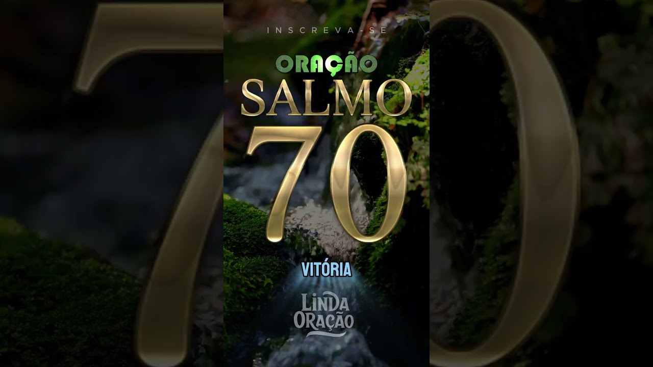 🔥 ORAÇÃO PODEROSA DO SALMO 70 | Clamor Urgente por Livramento e Vitória em Deus 🙏⚡ #oração #salmo70