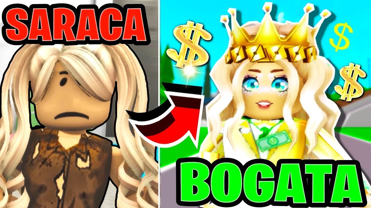 Povesti DE LA SARACA la BOGATA in Brookhaven Roblox