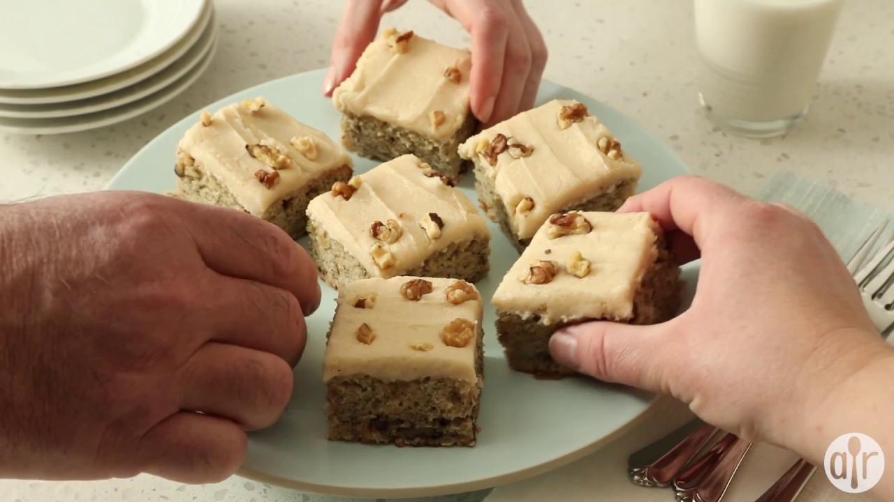 How to Make Banana Bread Bars with Brown Butter Frosting | Dessert Recipes | Allrecipes.com