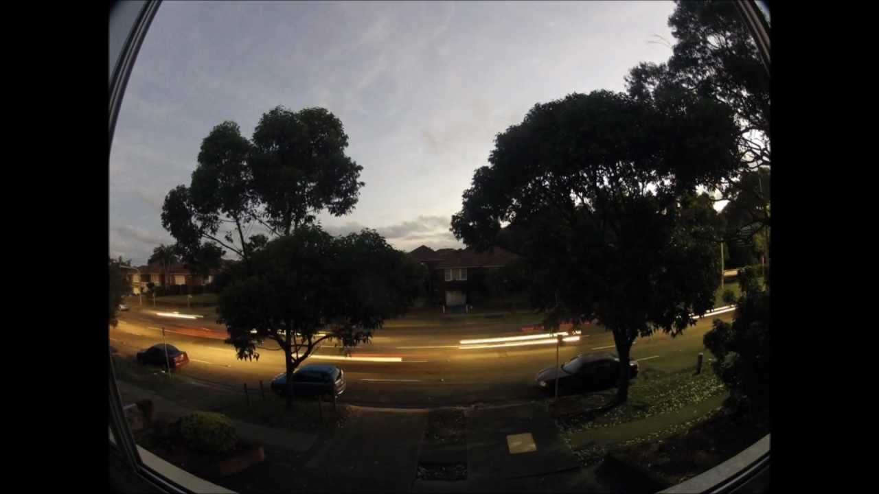 Go Pro HD Hero 2 TIME LAPSE - Beautiful Clouds
