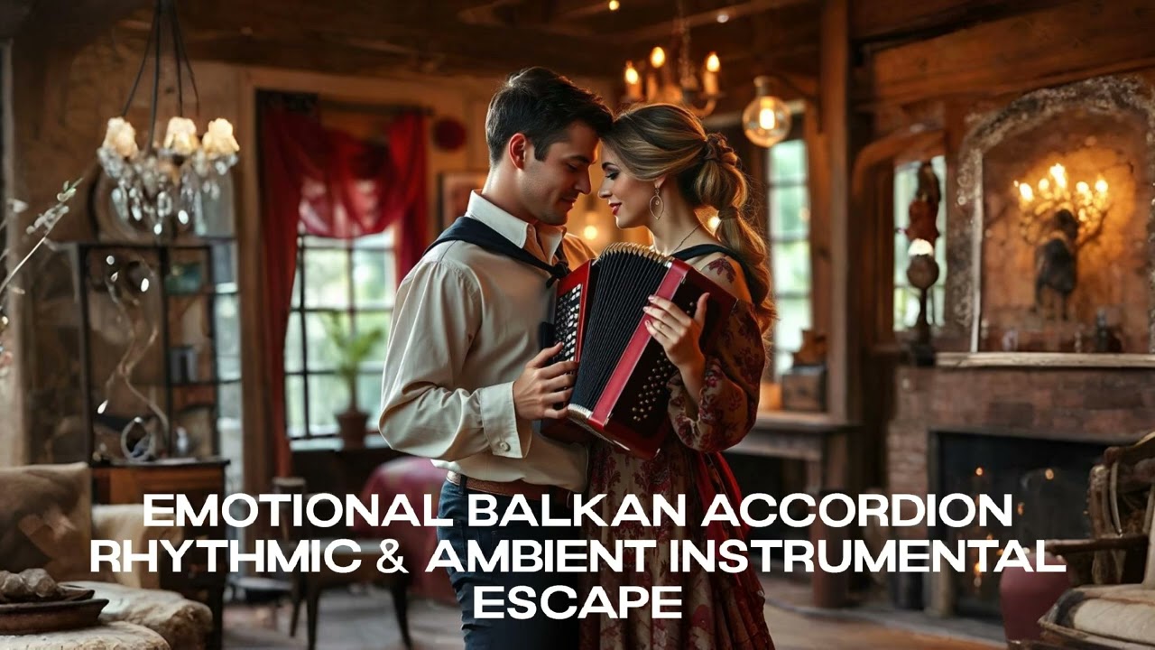Emotional Balkan Accordion: Rhythmic & Ambient Instrumental Escape