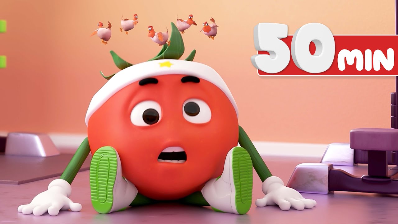 🍅 Pomidor Do'ppi | Yangi qism | Sport zali 2 | Bolalar uchun multfilm