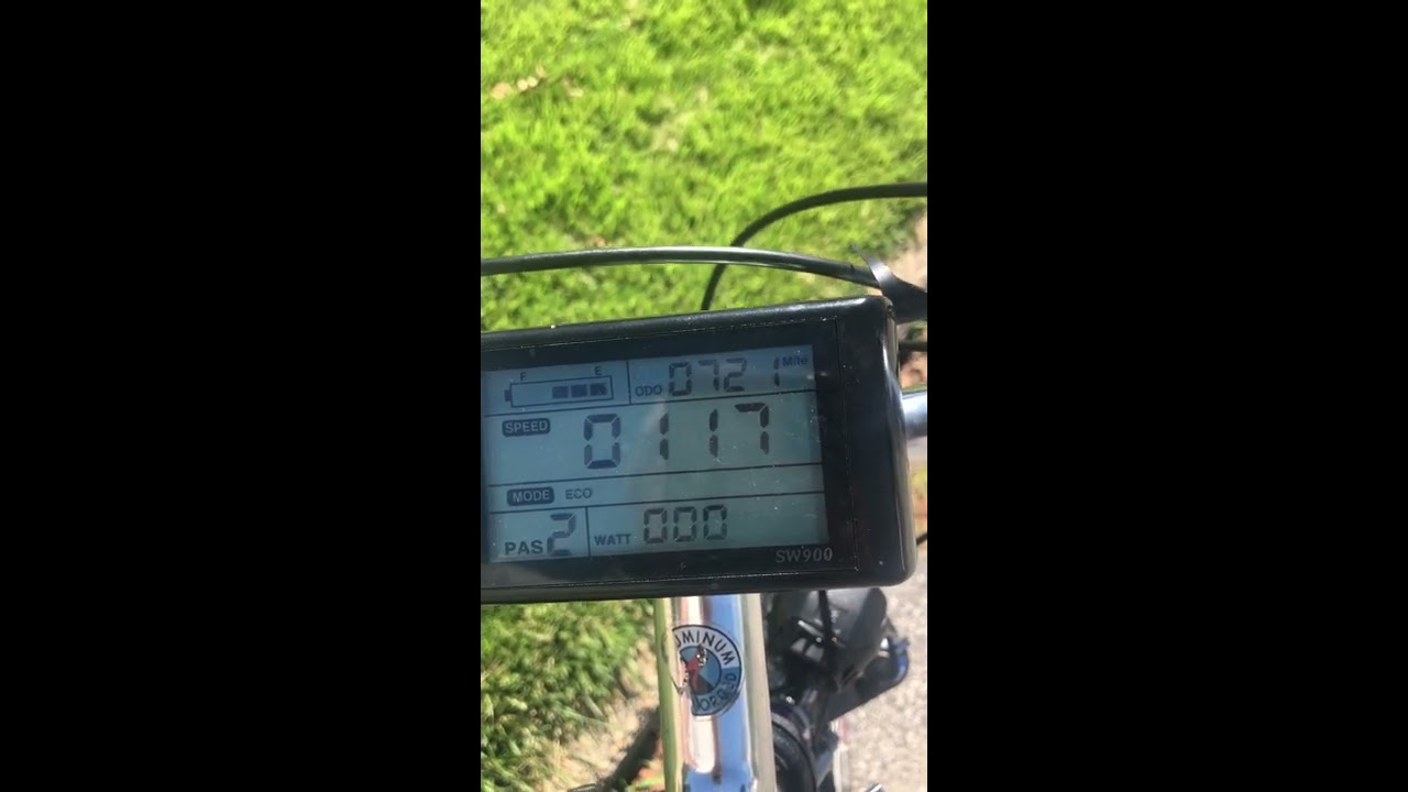 EBIKE SW900 LCD DISPLAY PROGRAMING UNDOCUMENTED FUNCTIONS - VOLTAGE ETC
