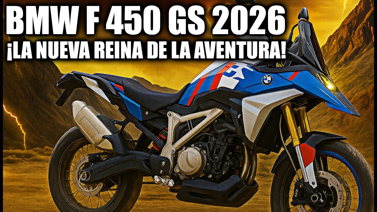 Descubre por qu&eacute; la BMW F450GS 2026 est&aacute; sorprendiendo a todos