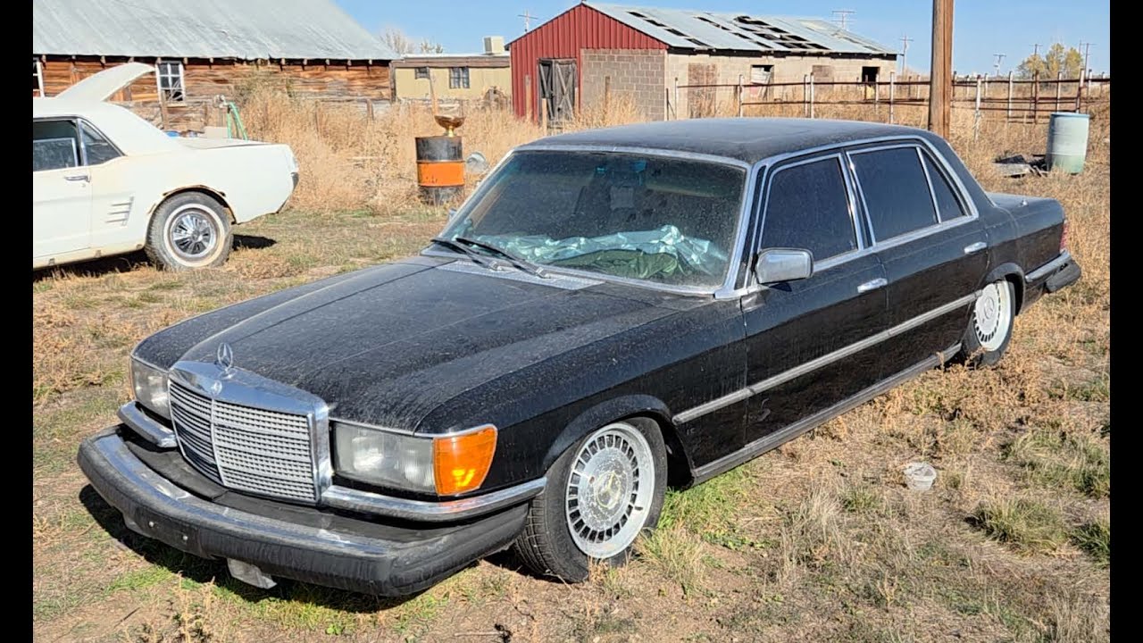 Автомобиль 1979 года выпуска, модель 6.9 450SEL (американская версия), пробег 36 000 миль, найден...