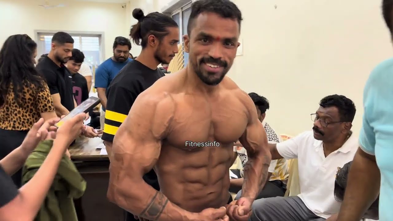 Maharashtra Shree 2026 backstage weight all bodybuilder top 5 select bodybuilding competition