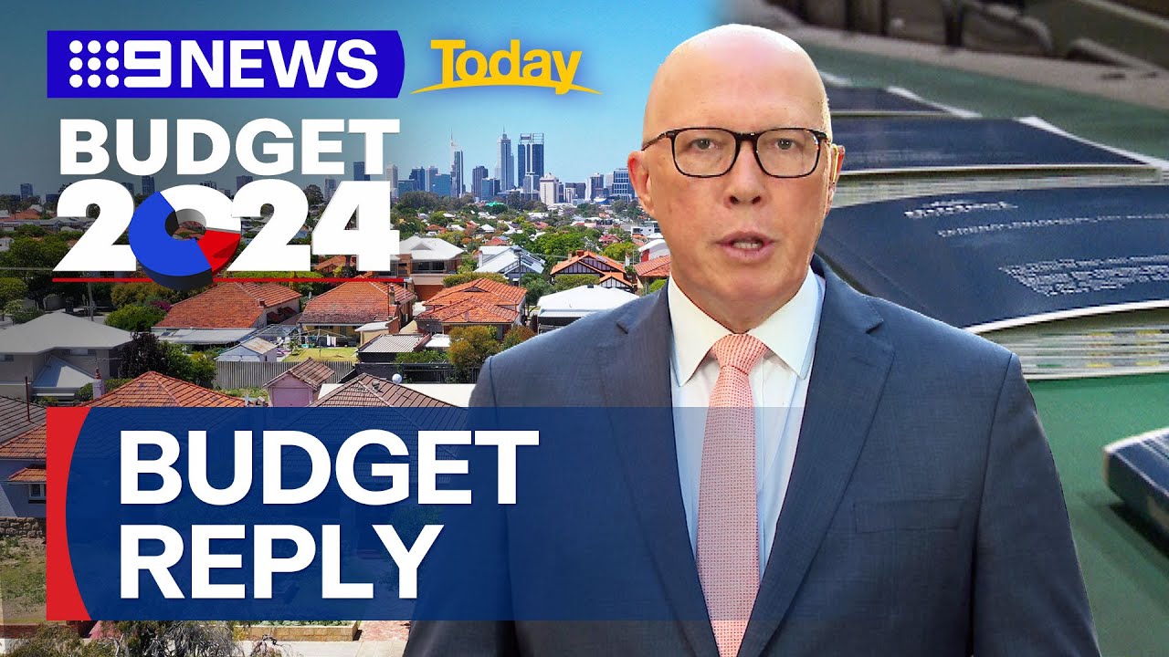 Peter Dutton vows to slash migration in Budget reply | 9 News Australia