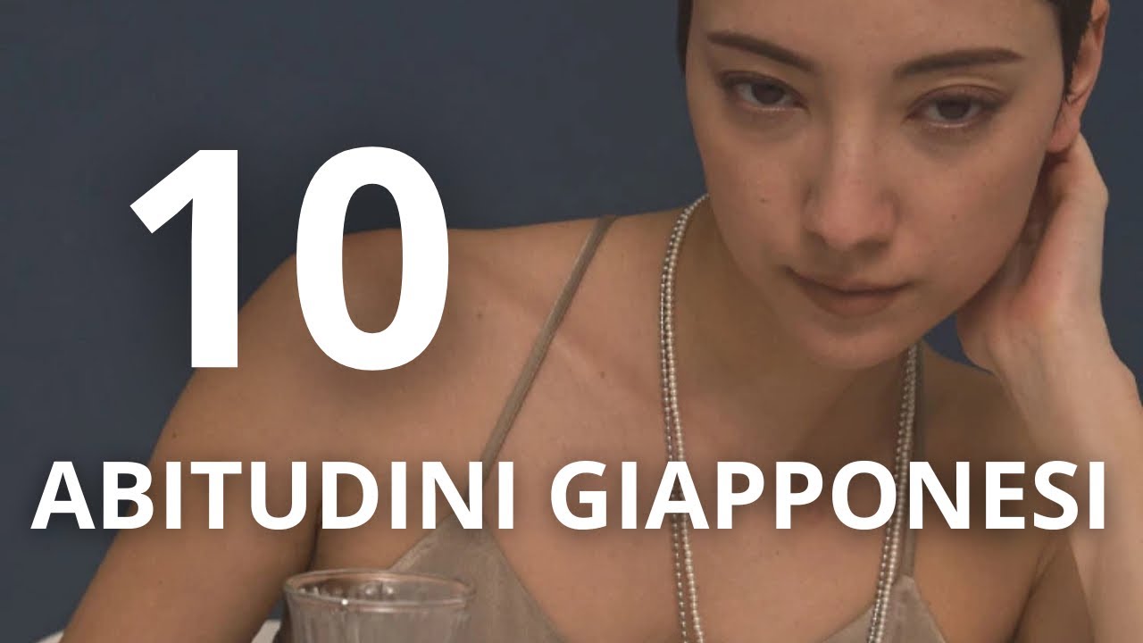 10 abitudini GIAPPONESI
