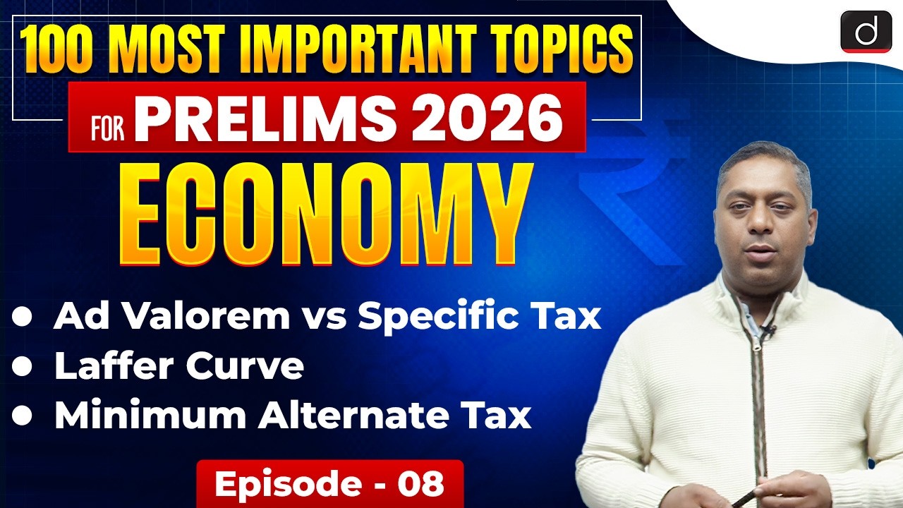 Proportional, Regressive, and Progressive Taxation | UPSC Prelims 2026 | Drishti IAS English