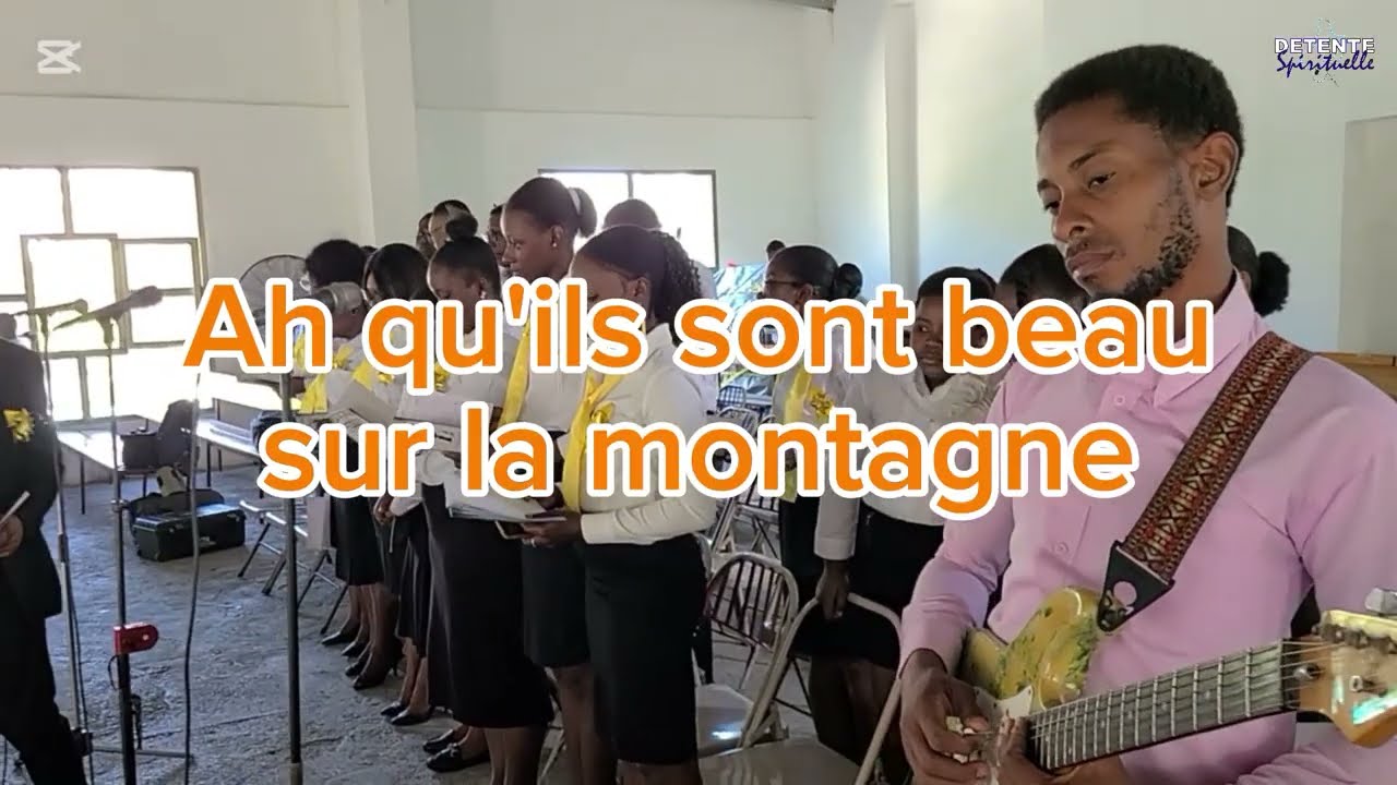 Ah qu'ils sont beaux sur la montagne - Chorale Paroissiale Croix des Missions