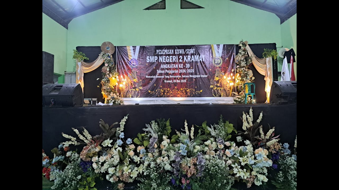 PELEPASAN SISWA - SISWI SMP N 2 KRAMAT ANGKATAN 2024 - 2025  RABU, 28 MEI 2025