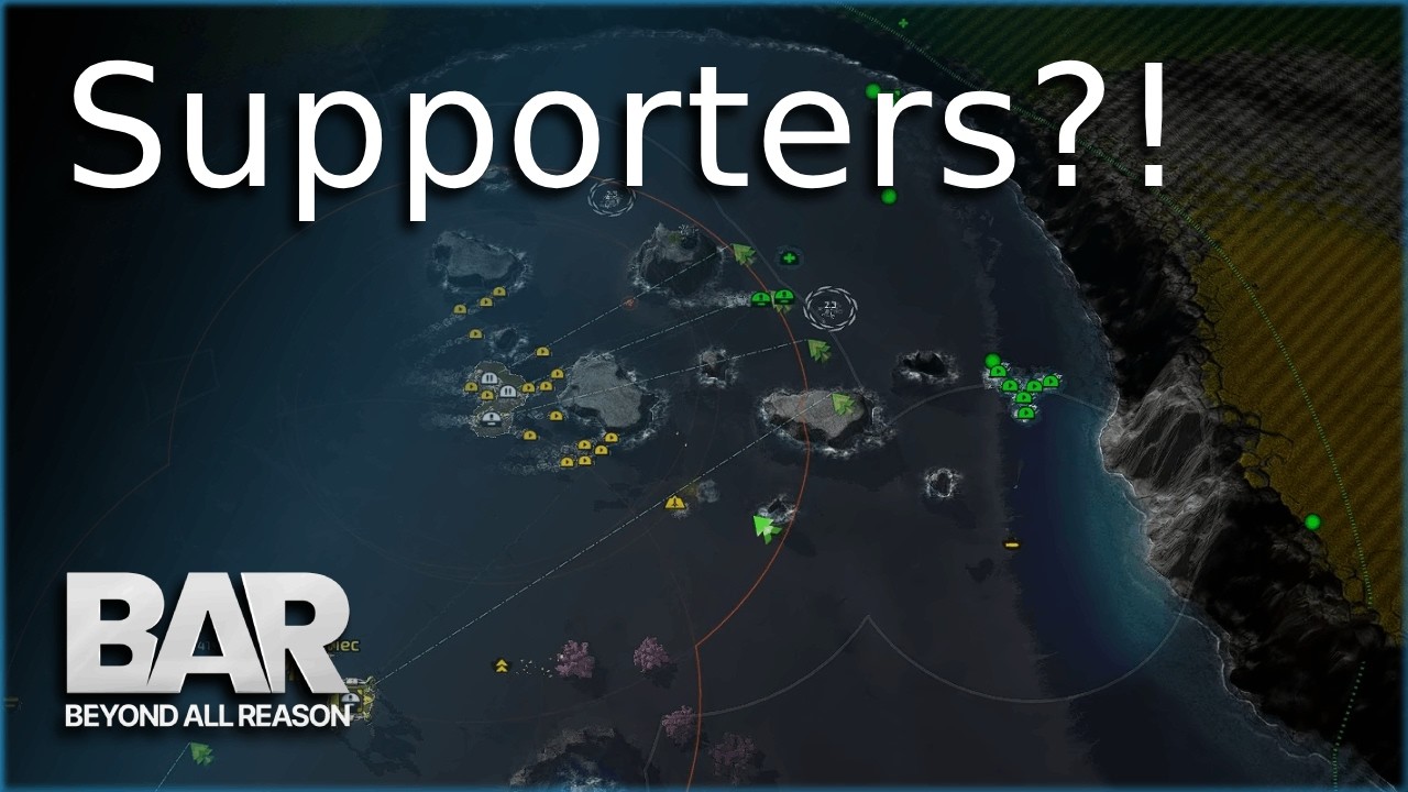 I Thought Supporters Are Bad - Beyond All Reason Gameplay