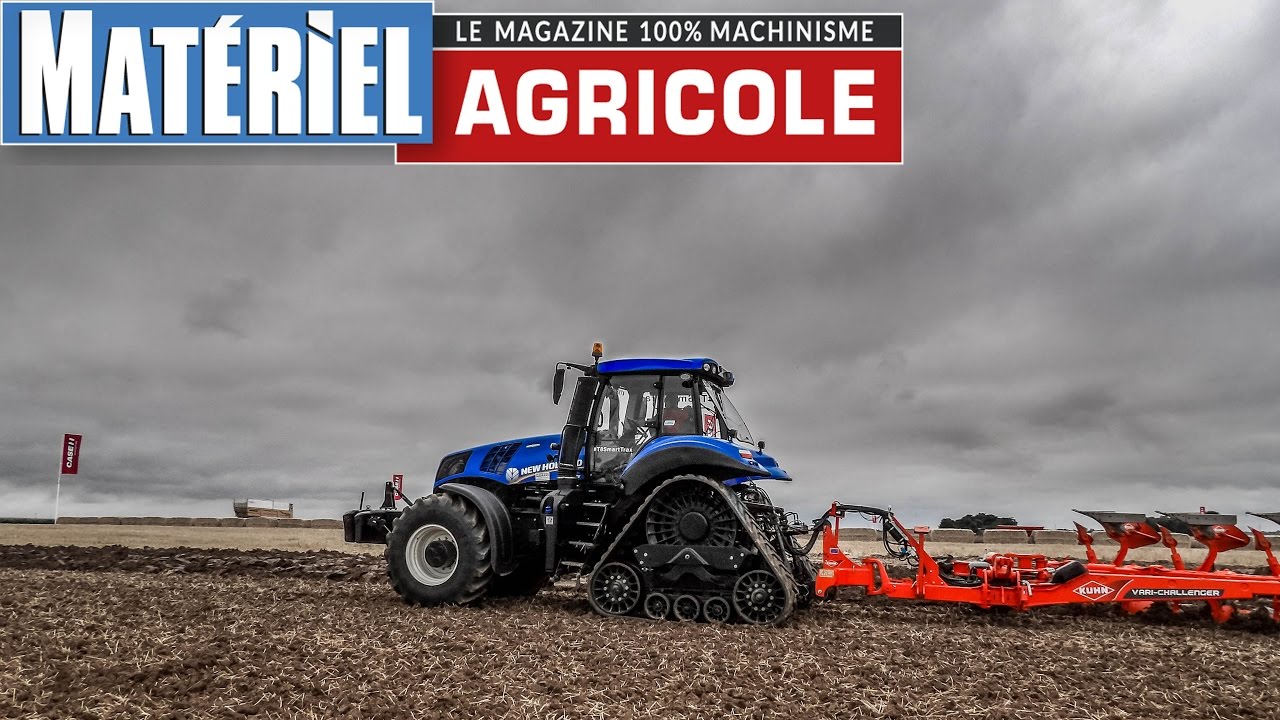 Presentation du New Holland T8 435 SmartTrax by Mat&eacute;riel Agricole