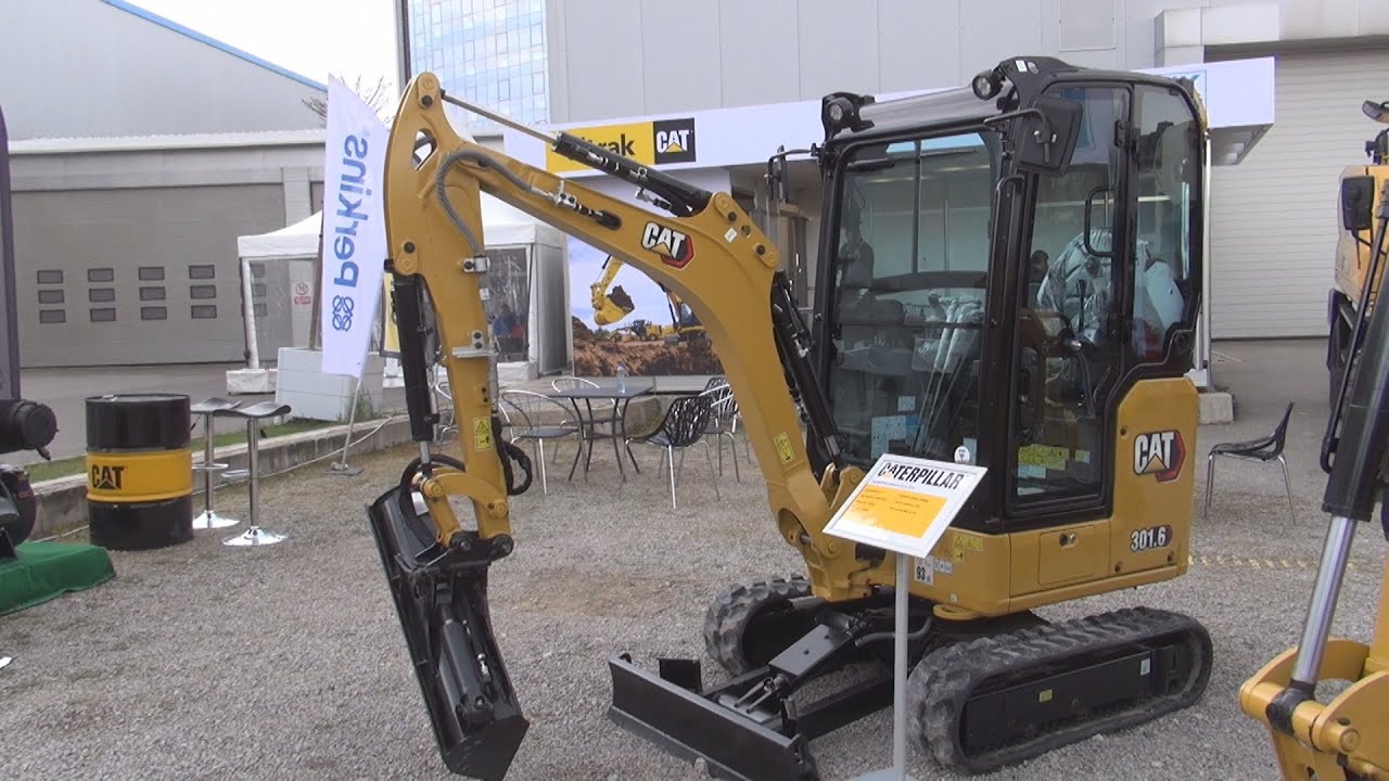 Cat Caterpillar 301.6 Hydraulic Mini Excavator (2023) Exterior and Interior