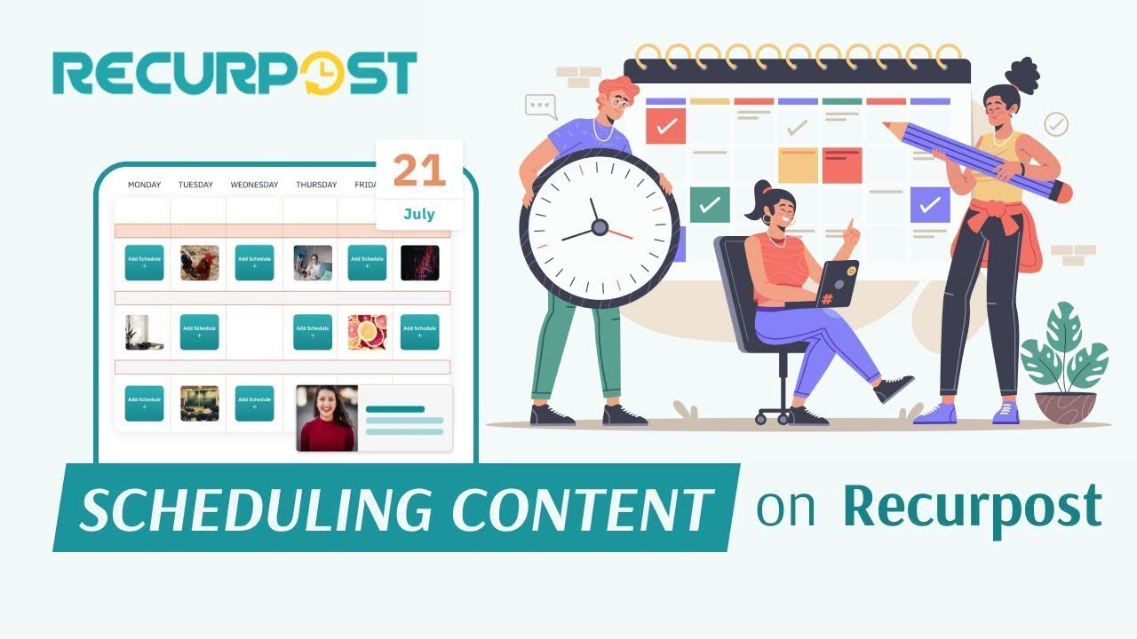 How to set up Custom Recurring Schedule in RecurPost