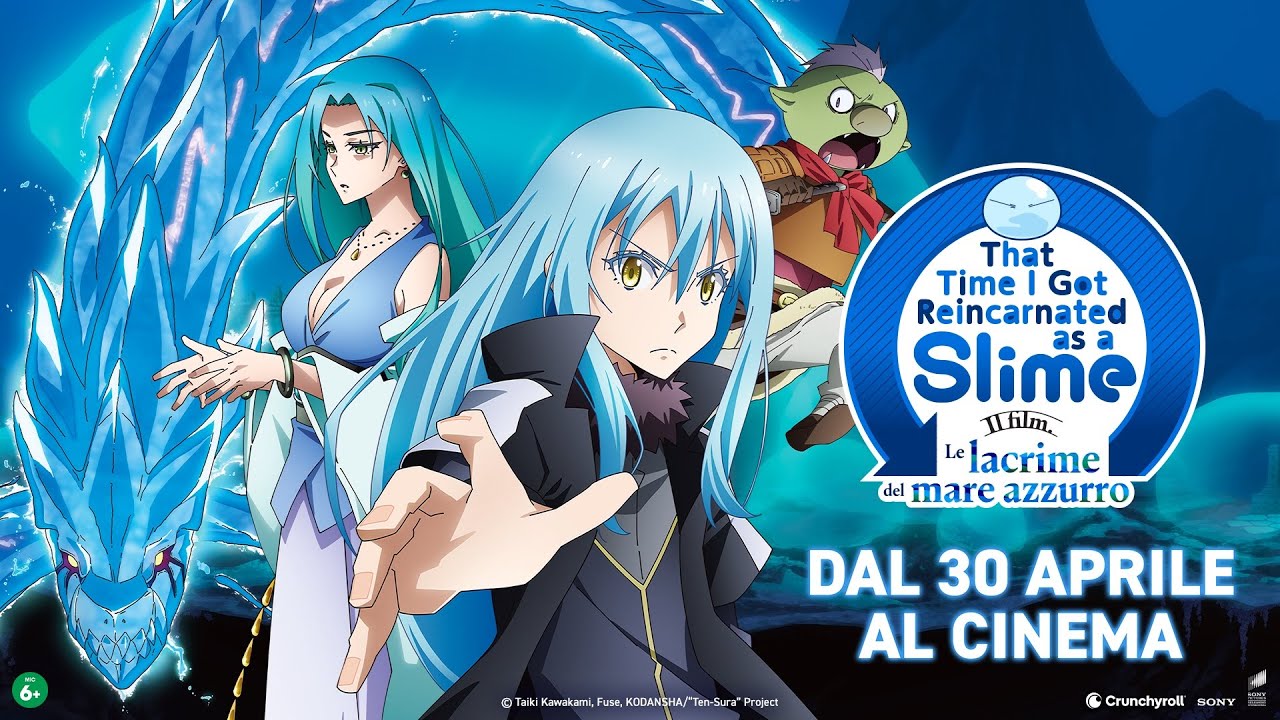 That Time I Got Reincarnated as a Slime Il film: Le lacrime del mare azzurro - Trailer Ufficiale