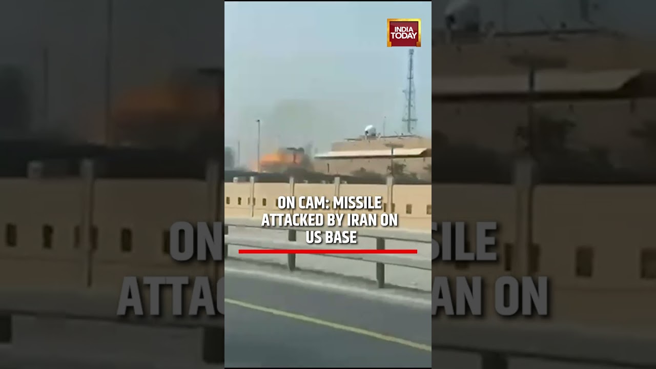 ON CAM: Iranian Missile Strike Hits US Military Base in Bahrain Amid Gulf Conflict