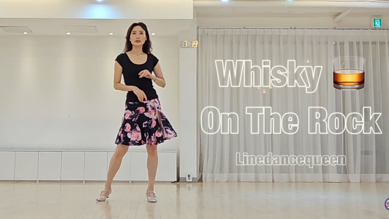 Учебное пособие по танцам Whisky On The Rock Line Dance l Средний уровень l Видеоурок по танцам W...