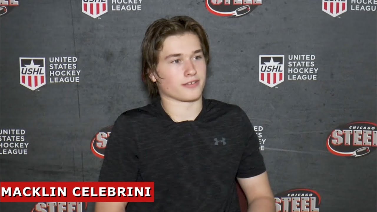 Macklin Celebrini - Chicago Steel Prospect Profile