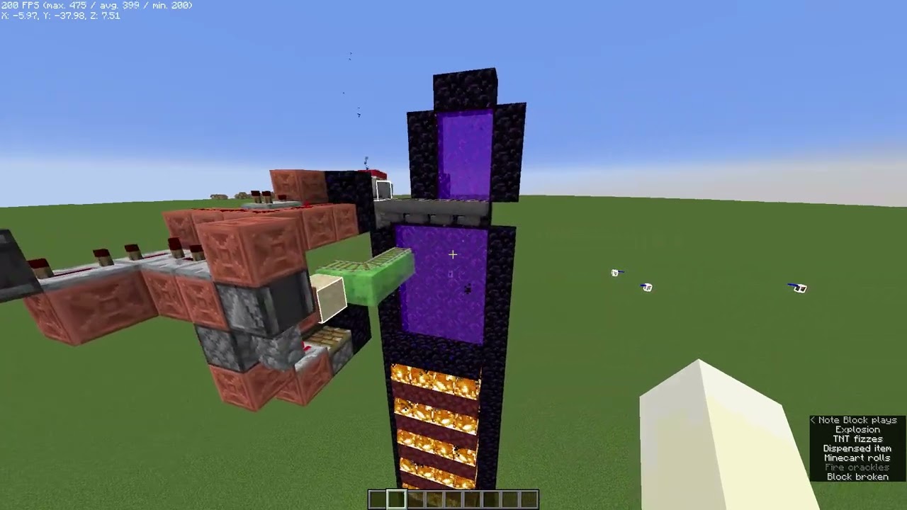 Portal TNT Minecart Duping