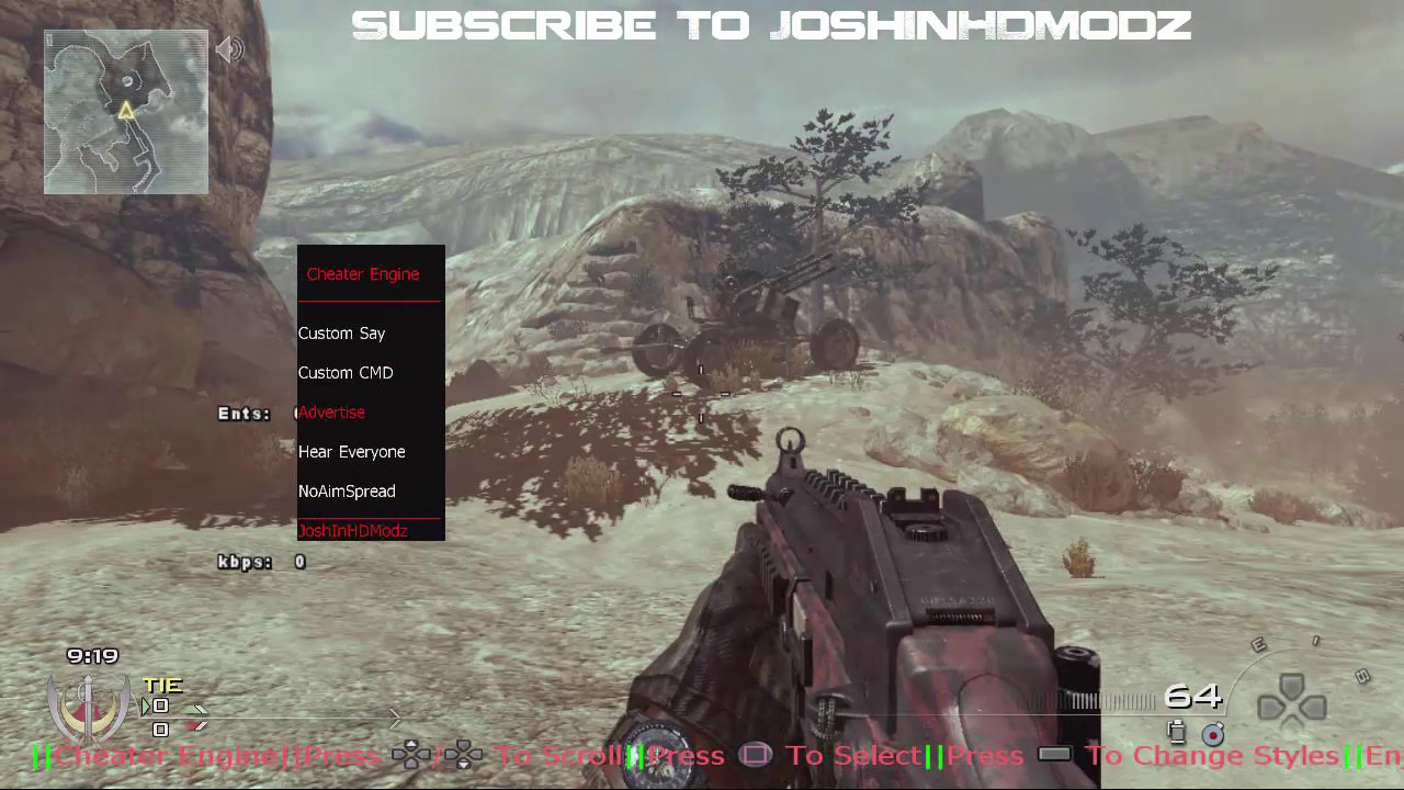 [MW2/1.14/FF]Cheater Engine [Non Host Menu][No Jailbreak]
