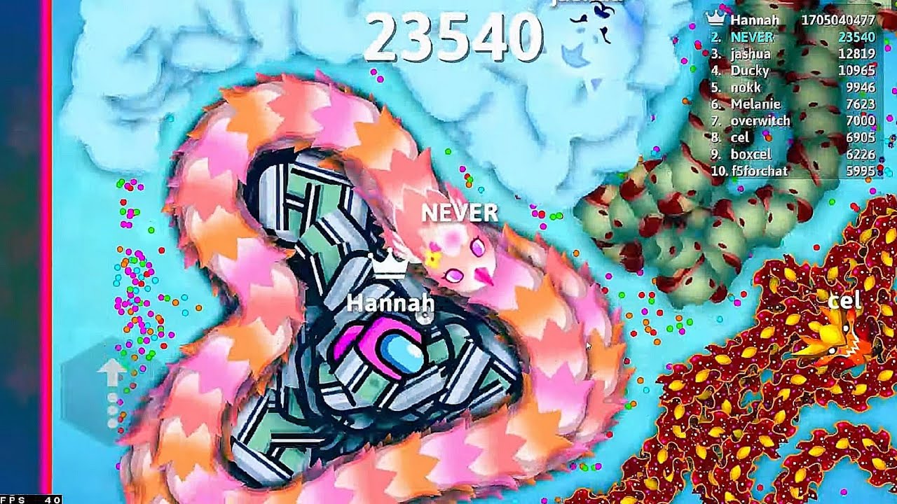 This Worm Trap Changed Everything! Snake.io🐍 #326