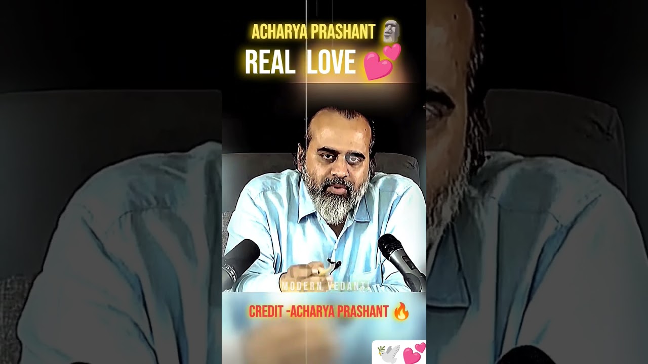 रूमानी नहीं, रूहानी प्रेम चाहिए ❤️🔥|| आचार्य प्रशांत ||#acharyaprashant #ytshorts #RuhaniPrem