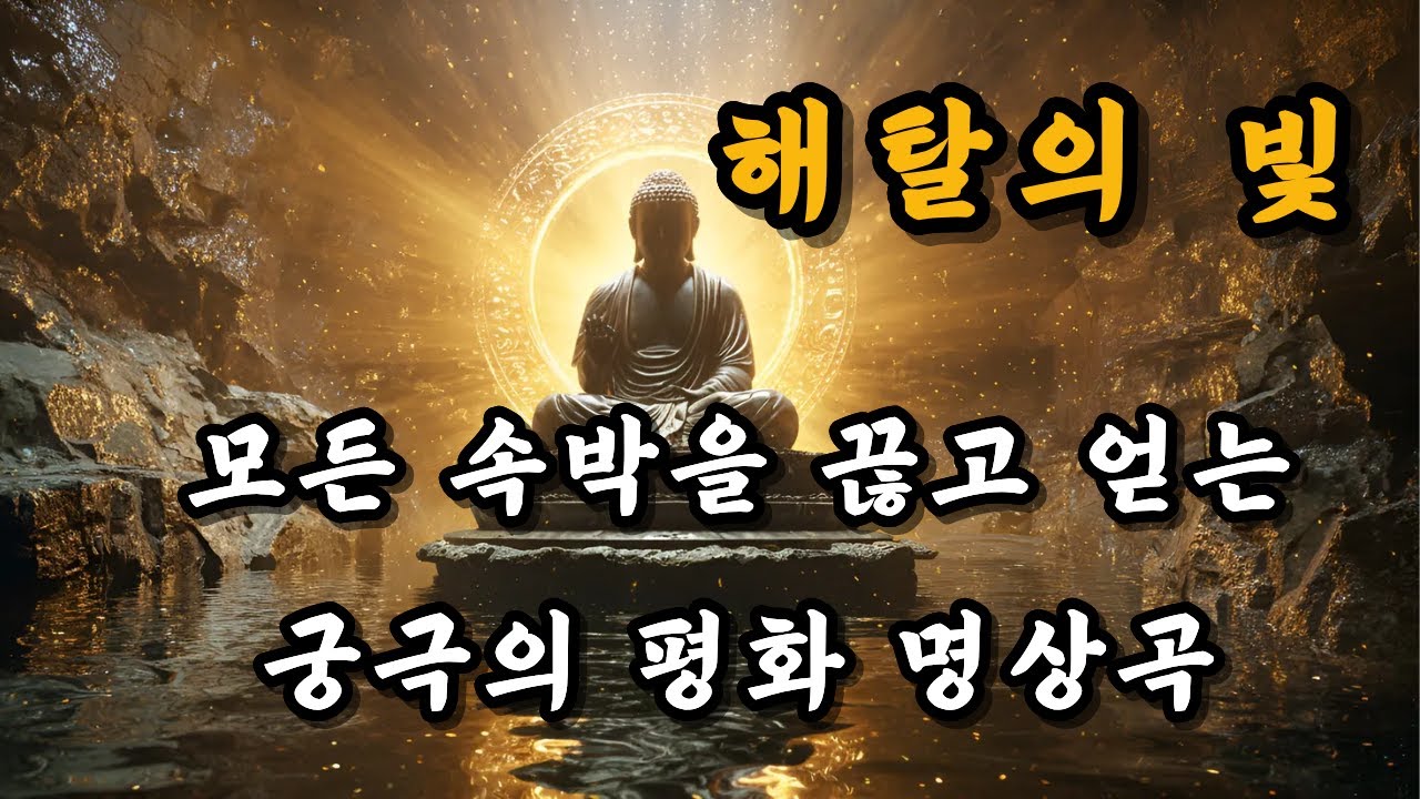 [해탈의 빛] 모든 속박을 끊고 얻는 궁극의 평화 명상곡 👨🏻남성 보컬 Ultimate Peace Meditation Music: Breaking All Attachments
