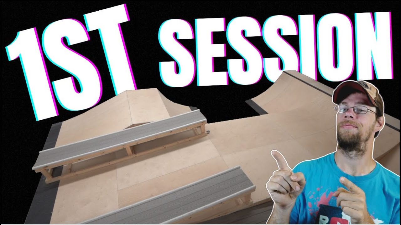 OUR NEW SKATEPARK IS AMAZING! (The Perfect Box Setup)