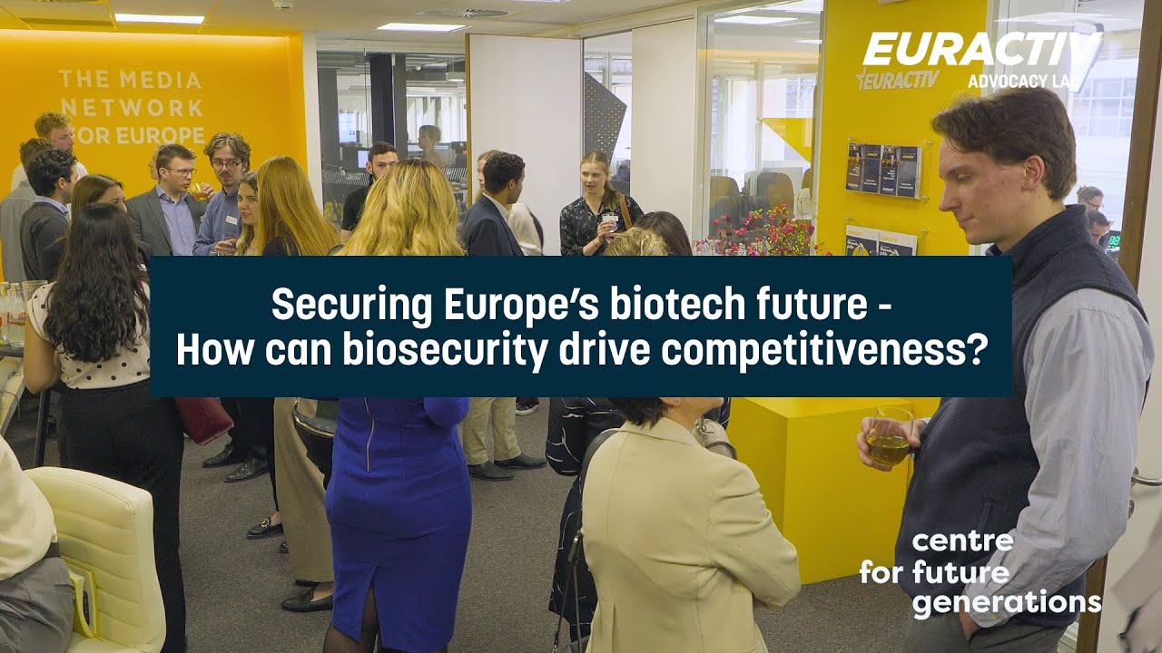 Securing Europe&rsquo;s Biotech Future: How can biosecurity drive competitiveness?