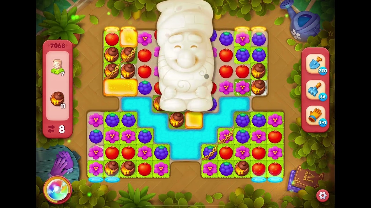 GardenScapes Level 7068 no boosters