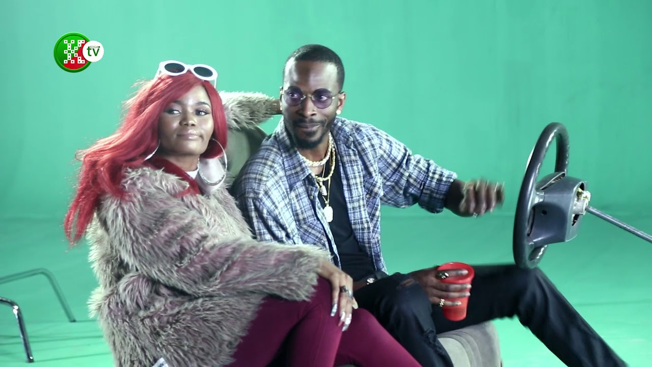 Watch how Clarence peters made 'Basiri mi' video for 9ice at Koga studios