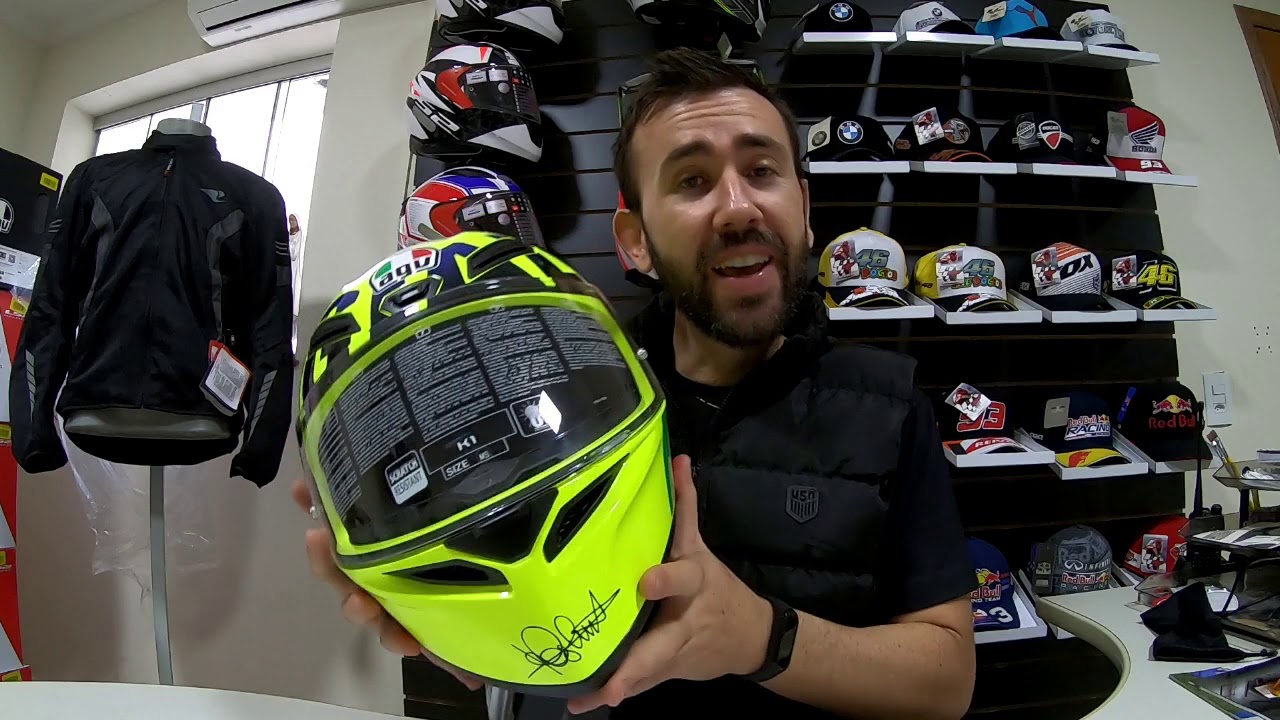 REVIEW CAPACETE AGV K1 #CAMPOSSBK #PAPORETO