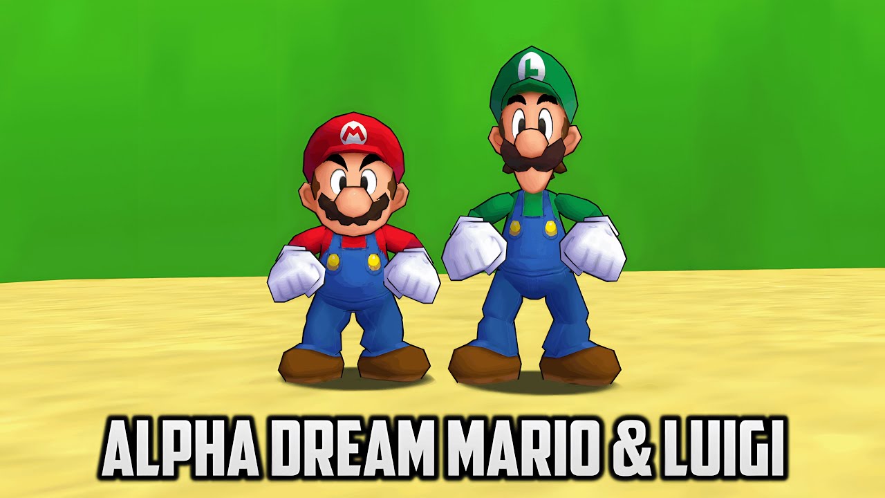 ⭐ Super Mario 64 PC Port - Alpha Dream Mario & Luigi