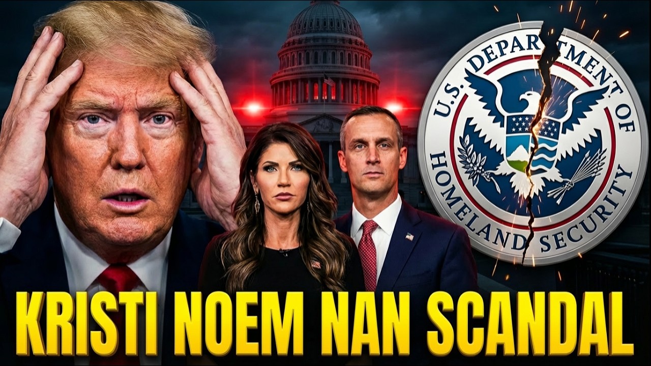 TRUMP PANIKE KRISTI Noem ak Lewandowski tèt anba nan DHS: Sekirite Etazini NAN SKANDAL | GABRIEL