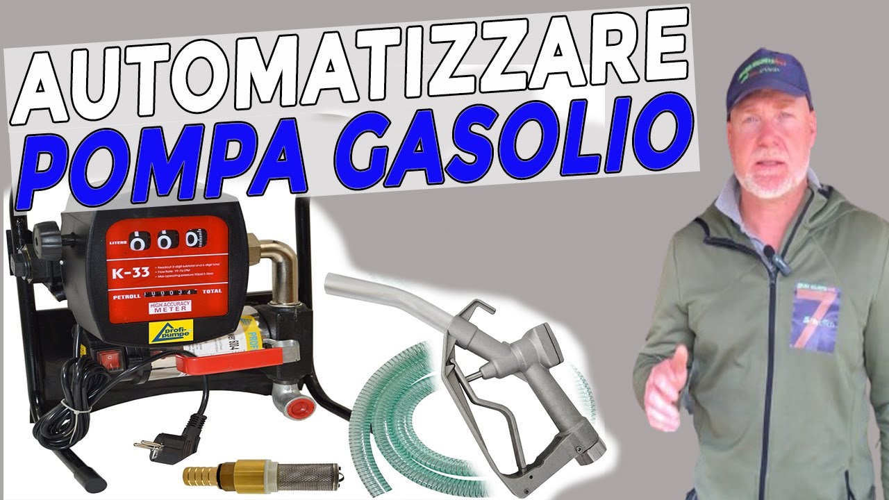 Automatizzare pompa gasolio rifornimento