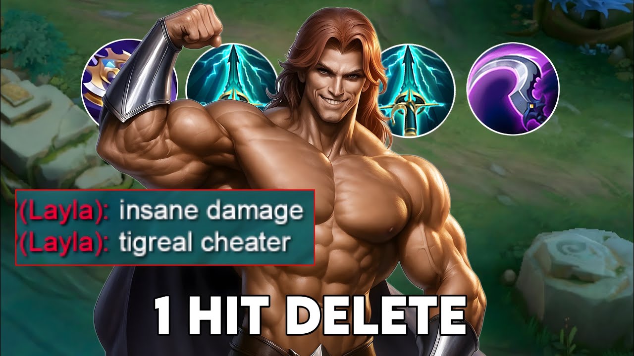 GLOBAL TIGREAL BEST 1 HIT BUILD 2025!! (100% BROKEN)