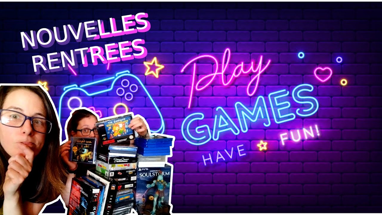 RETROGAMING NOUVELLES RENTREES SNES, GB, PS1, N64, PS5, PS4, PS2