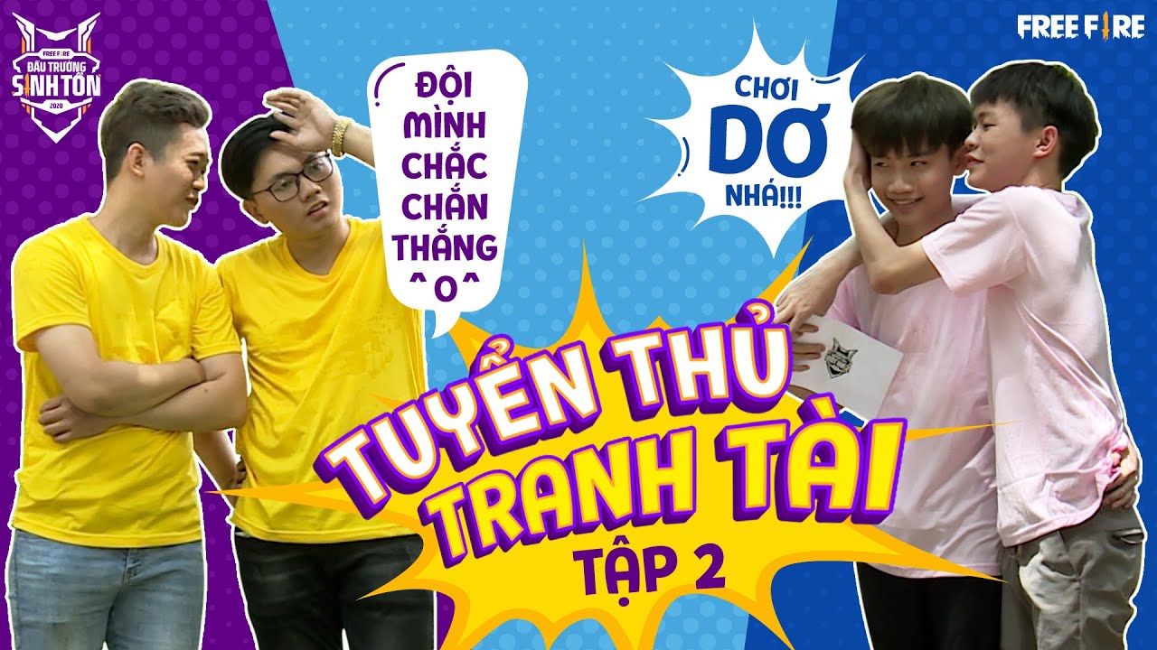Đại chiến súng nước | Tuyển thủ tranh tài #2 | Free Fire đời thật