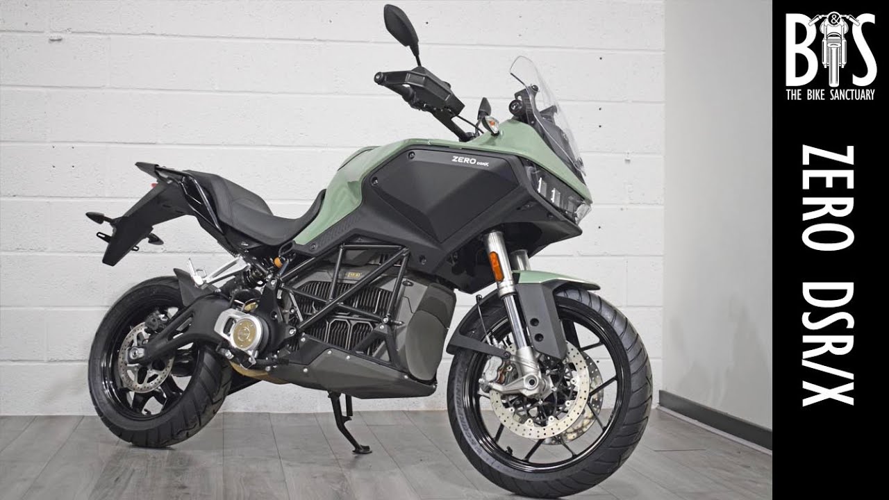 Zero DSR/X Electric Motorcycle Sport Tourer UK Dealer Review 2023 Model