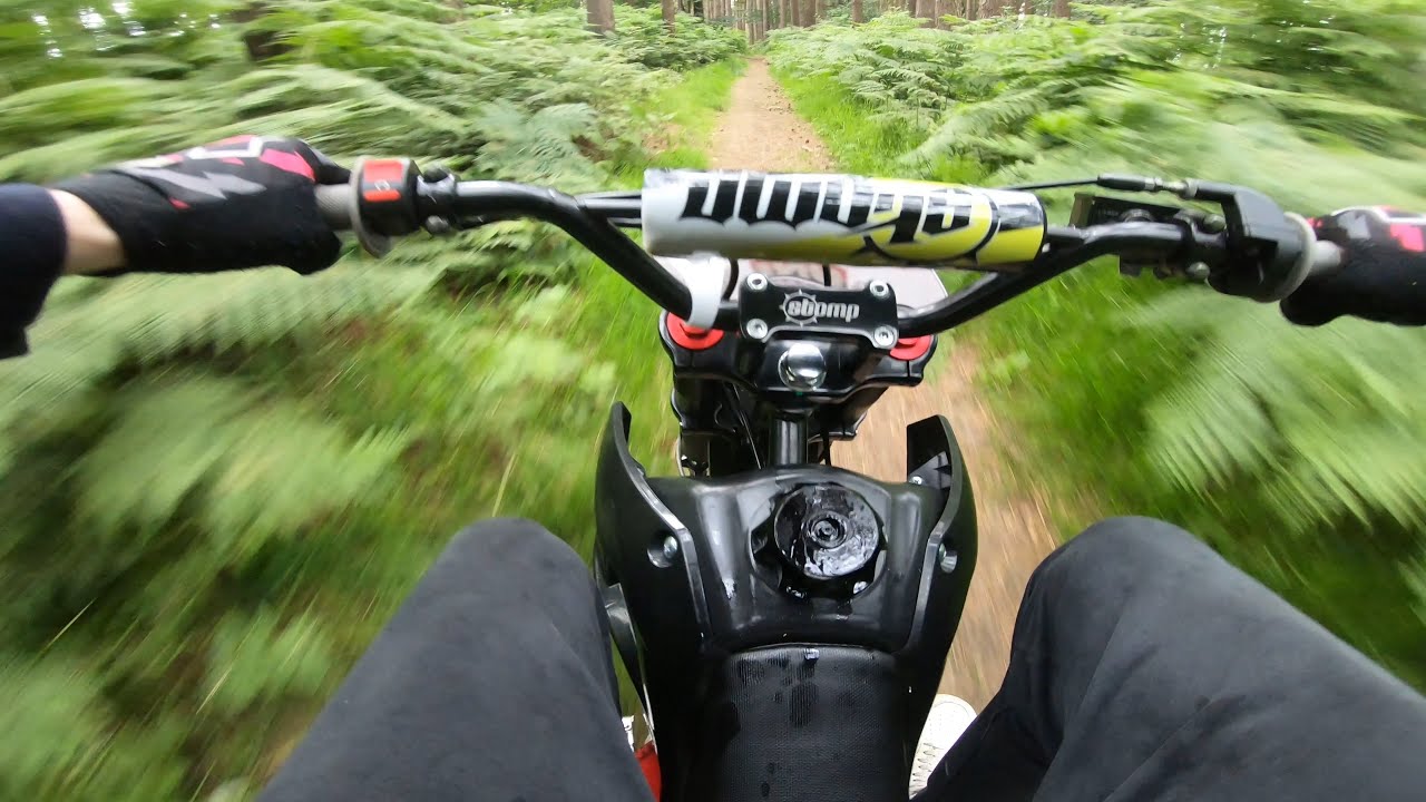 Local Pit bike trails Stomp z3 140cc