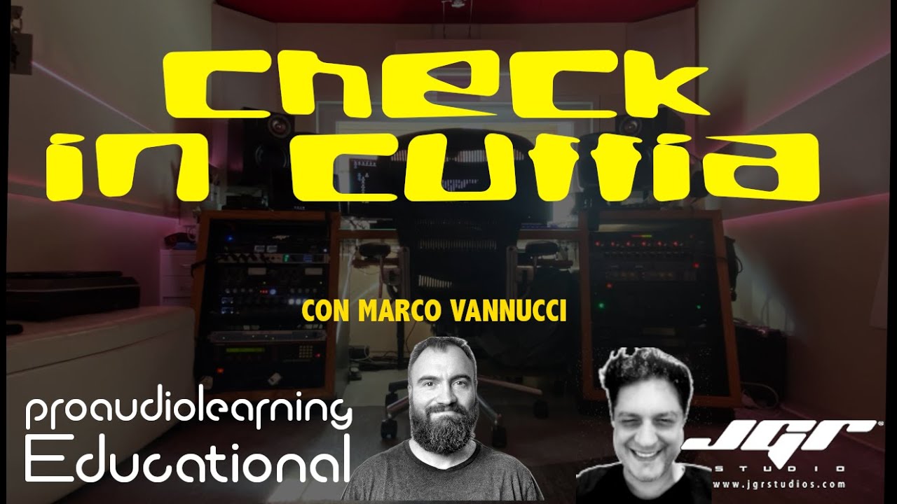 JGR Cafe Acustica Home e Check In Cuffia con Jurij G Ricotti e Marco Vannucci