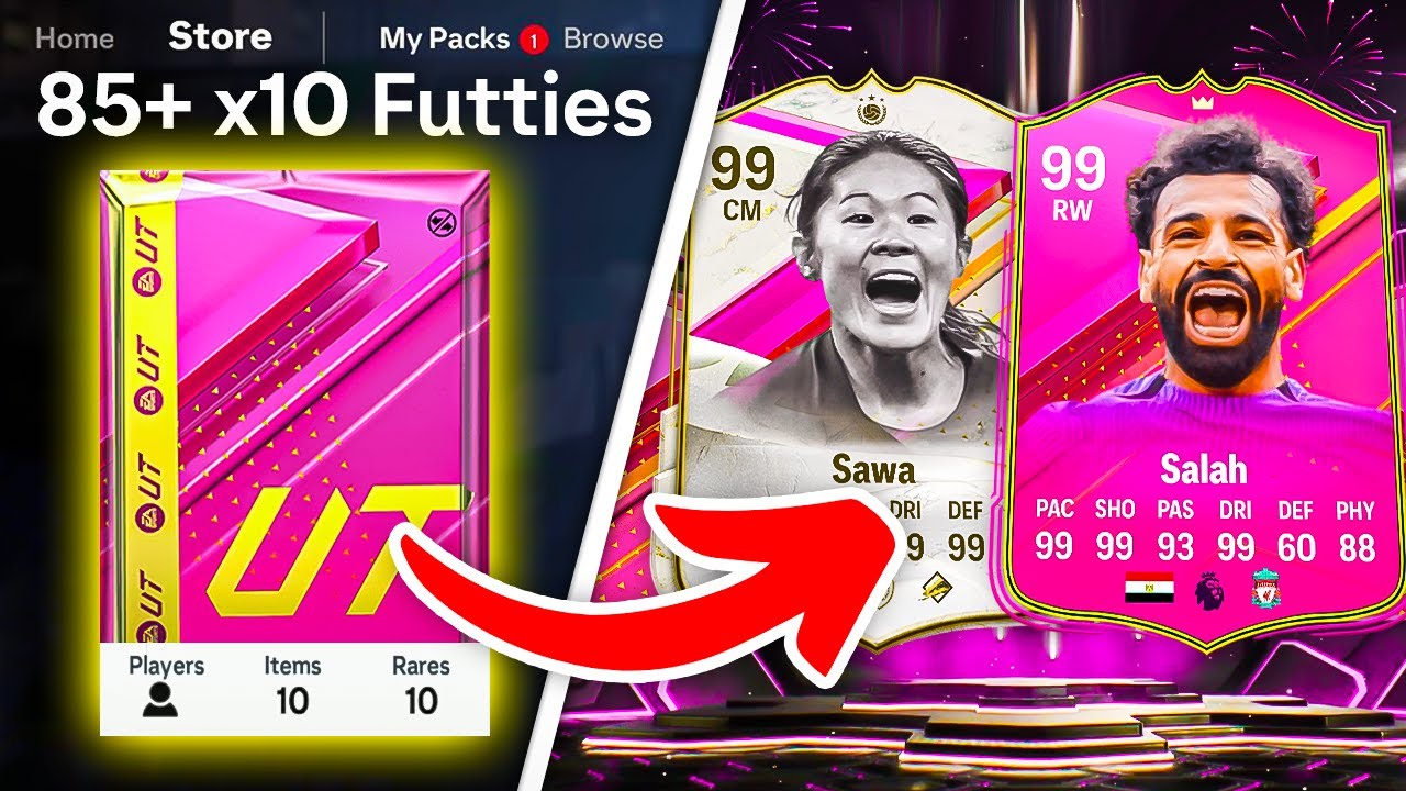 UNLIMITED 85+ x10 FUTTIES PACKS & PICKS! 🥳 FC 24 Ultimate Team