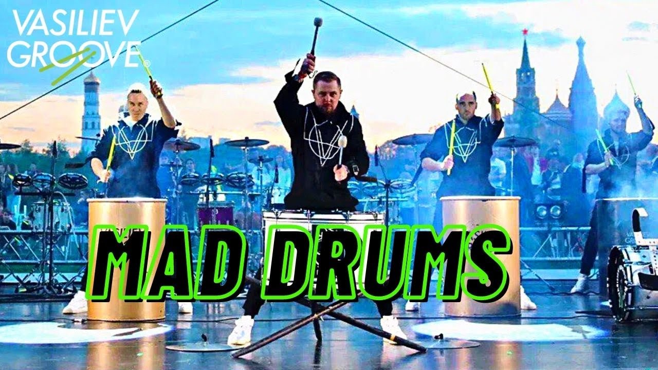 DRUM SHOW VASILIEV GROOVE (Moscow): 