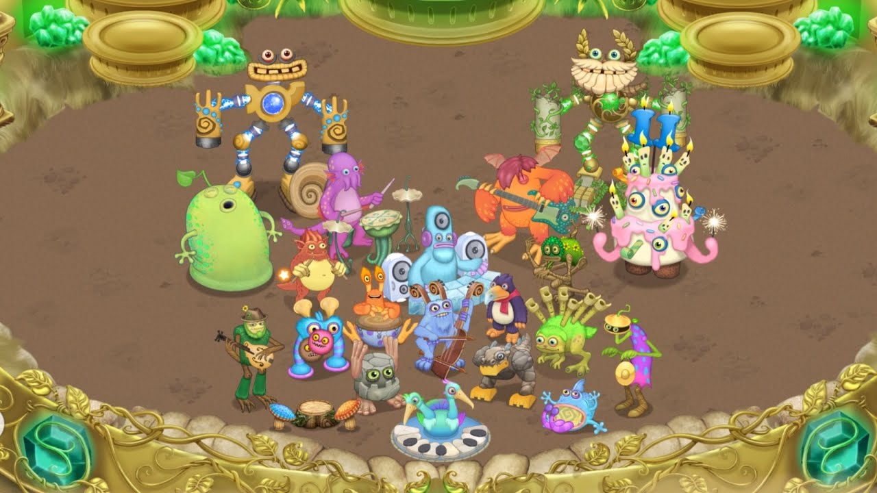 Gold island instrumental - My Singing Monsters