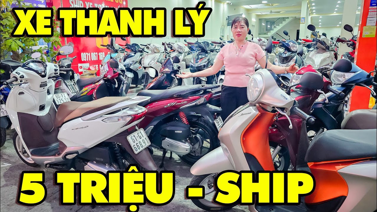 THANH LÝ LÔ XE CŨ VISION AB SH MODE SH 125 JANIS WAVE XE ĐI LÀM SỐC 5 TRIỆU SHOP XE 247
