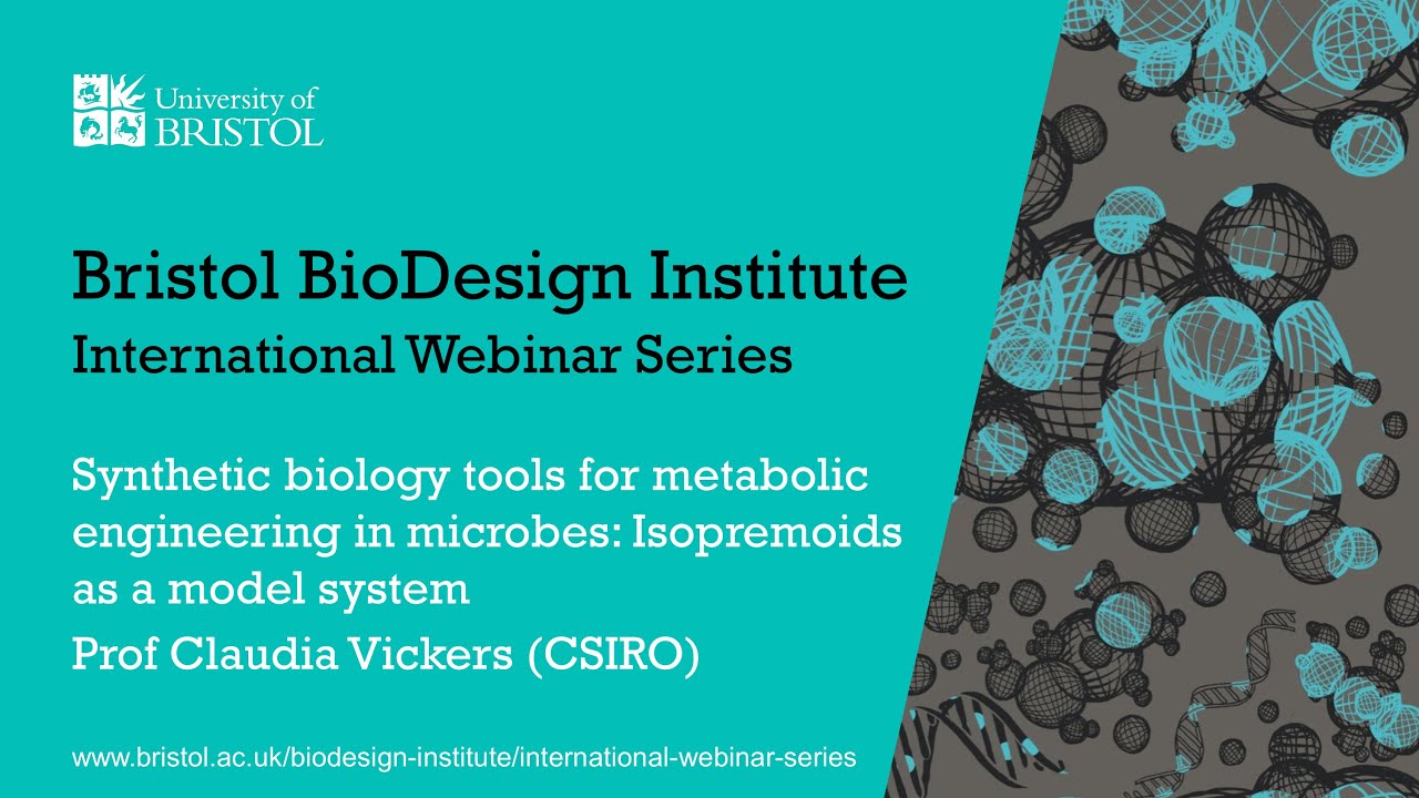 BBI International Webinar Series - Professor Claudia Vickers (CSIRO)
