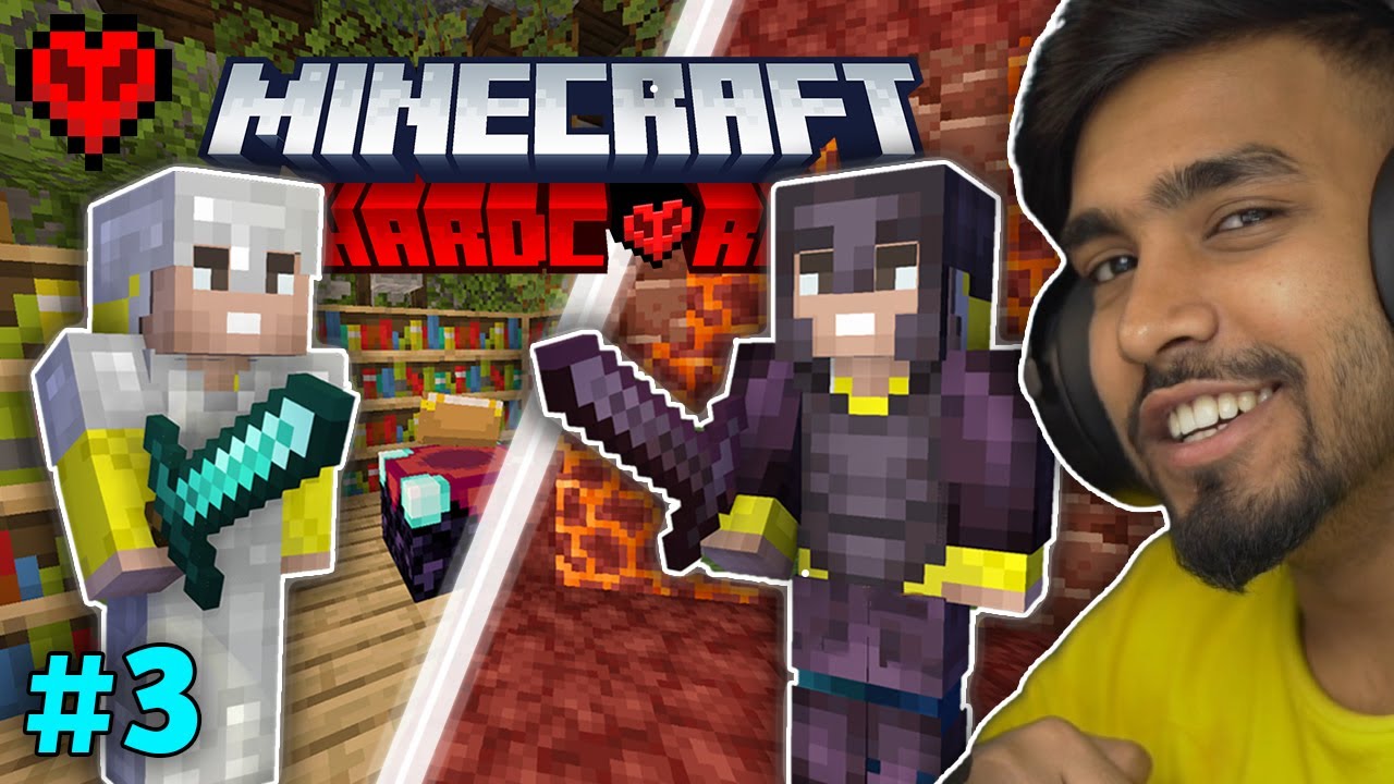 BECOMING OVERPOWERED IN MINECRAFT HARDCORE #3