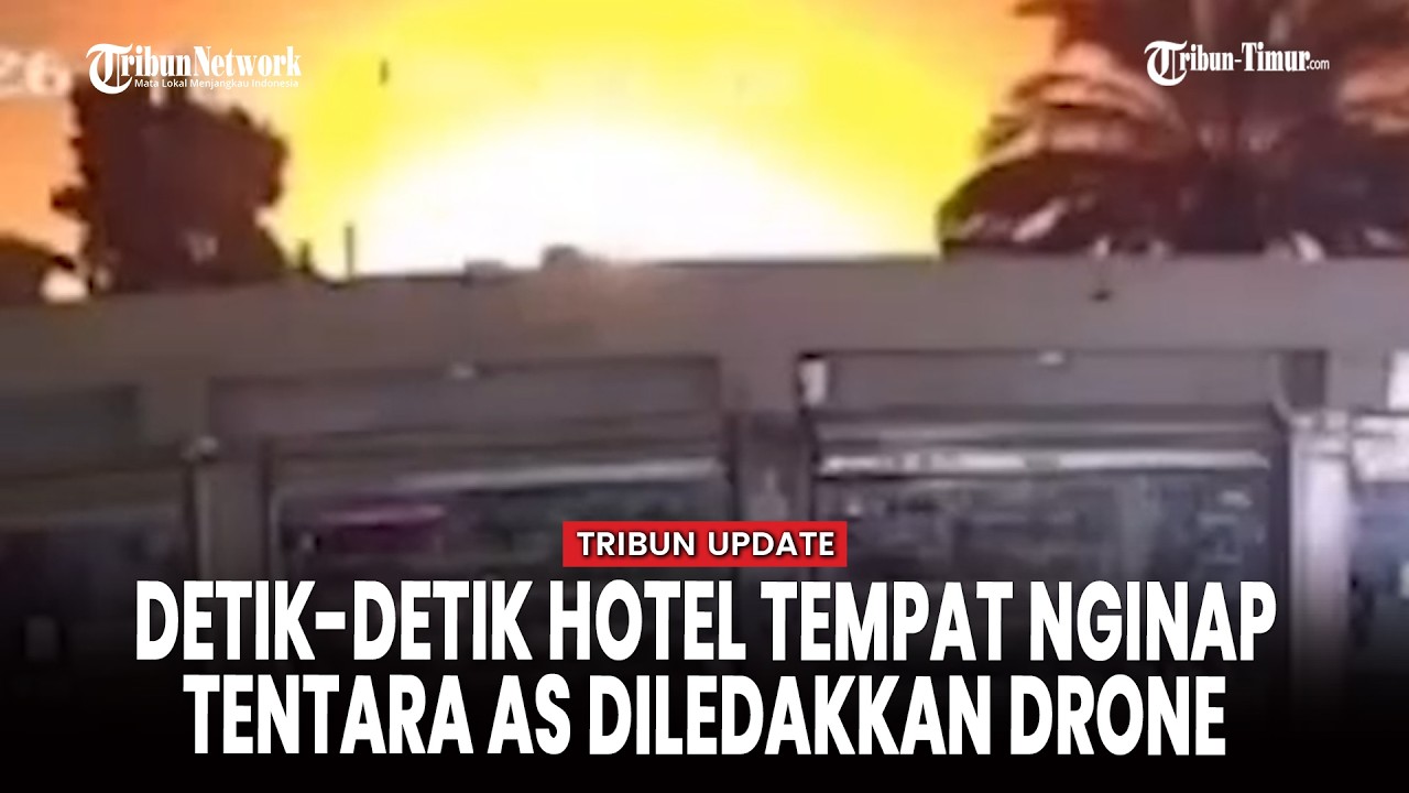 Pangkalan hingga Hotel Pasukan Militer AS di Erbil Irak Dibombardir